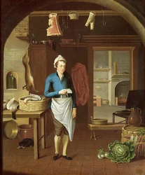 Kuchyňská scéna, 1771
