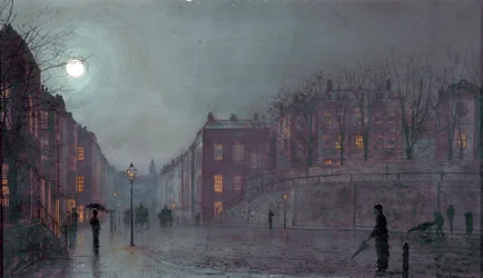 Pohled na Hampstead v Londýně, 1882
