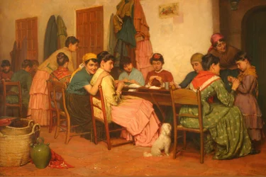 John Bagnold Burgess The Cigarette Makers 1887