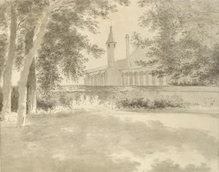 Balliolská kaple a knihovna z háje, 2. srpna 1783