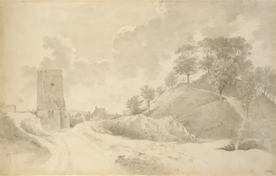 Oxford Castle and the Castle Mound, 27. května 1784