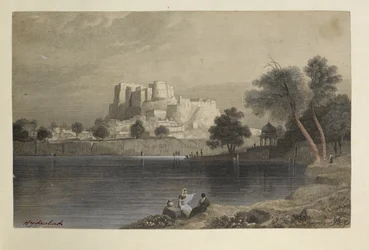Hyderabad (barevná rytina)