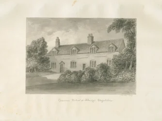 Aldridge Gymnázium: kresba v sépii, 1847