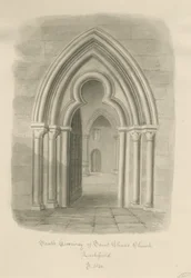 Lichfield - Jižní brána kostela St. Chad