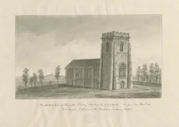 Ranton Abbey [Převorství]: sépiová kresba, nd [1770-1851] (kresba)