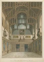 Sussex - Cowdray House - Interiér Hall