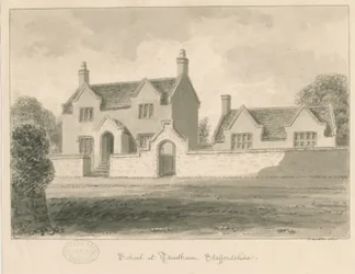Trentham School: sépie lavírovaná kresba, 1840