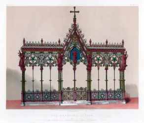 Hereford Screen, 19. století.