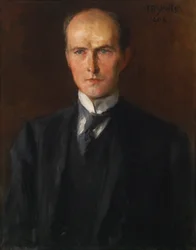 John Quinn, John Butler Yeats, 1908, olej na plátně, z National Portrait Gallery - NPG-NPG 75 36Quinn-000001