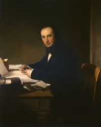 Isambard Kingdom Brunel (1806-59) (olej na plátně)