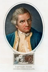 Portrét Jamese Cooka, 1800