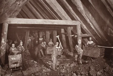 The 412, Dolcoath mine, ilustrace z 