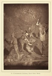 Underhand Stoping, East Pool Mine