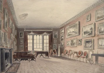 Galerie v Browsholme, poblíž Clitheroe, Yorkshire