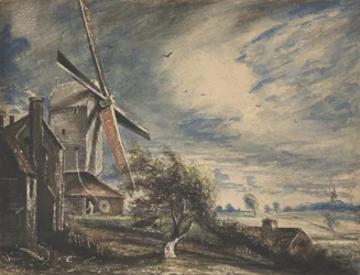 Mlýn poblíž Colchesteru, 1833.