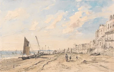 Brighton Beach při pohledu na západ
