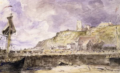 Folkestone Harbour, 1833 (wc)