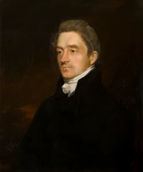 Portrét Hon. a reverend George Bridgeman, kolem 1800-32 (olej na plátně)