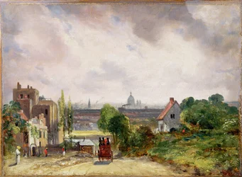 Chata sira Richarda Steela, Hampstead, kolem roku 1832