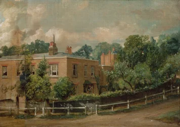 Pohled na Lower Terrace, Hampstead