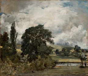 Water Meadows poblíž Salisbury, 1820-1829