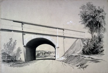 Šikmý most, Boxmoor, Hertfordshire, 12. června 1837