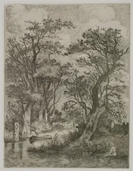Riverscene, hospoda. od J. & W. Freemana, 1821