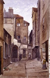 Cloth Fair, Londýn, 1884