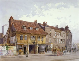 Lambeth Bridge Road, Lambeth, Londýn, c1874