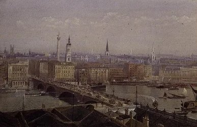London Bridge ukazující památník