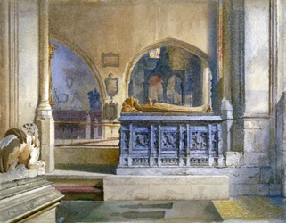 Pomník lorda a lady Crosbyových v kostele St Helen