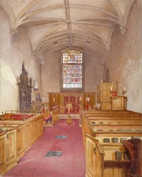 Rolls Chapel, Chancery Lane, Londýn, 1886