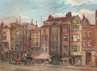 The Strand, Opposite The Law Courts, Westminster, Londýn, 1881 1926.