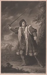 David Garrick jako Richard III
