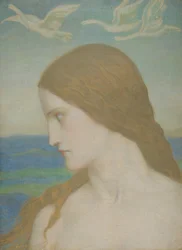 Nikdy nedokončená Venuše, 1910-20 (tempera na plátně)