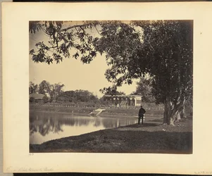 Pohled do zahrady Rajah Ghosauls Garden