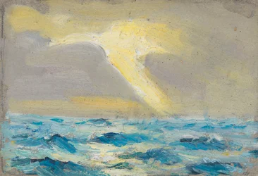 Mořská krajina, konec 19. století až polovina 20. století (malba)