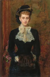 Hraběnka de Pourtales, bývalá paní, 1876