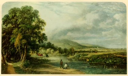„Lov lososů“, 1844, 1946.