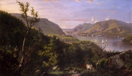Pohled na Vysočinu z West Point, 1862