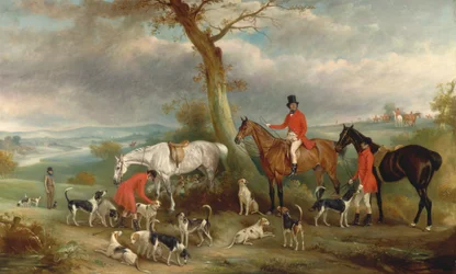Thomas Wilkinson, M.F.H., s Hurworth Foxhounds