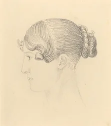 Hlava ženy (Theresa Turner?)