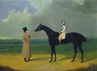 Jerry, vítěz St. Leger 1824 (olej na plátně)