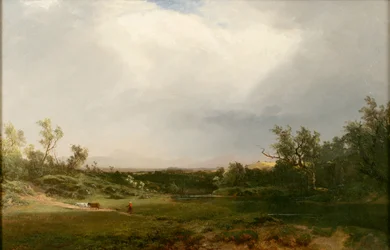 Blížící se sprcha, 1859