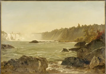 Pohled na Niagarské vodopády