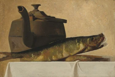 Anglická snídaně, c. 90. léta 19. století.