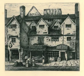 Old Houses, Digbeth, Walsall, z 