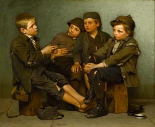 Těžký příběh, 1886