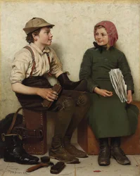 Hlava na hlavu, kolem 1888-1890