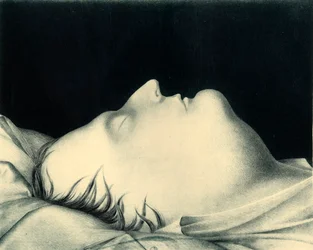 Napoleon na smrtelné posteli, 1821, 1921.
